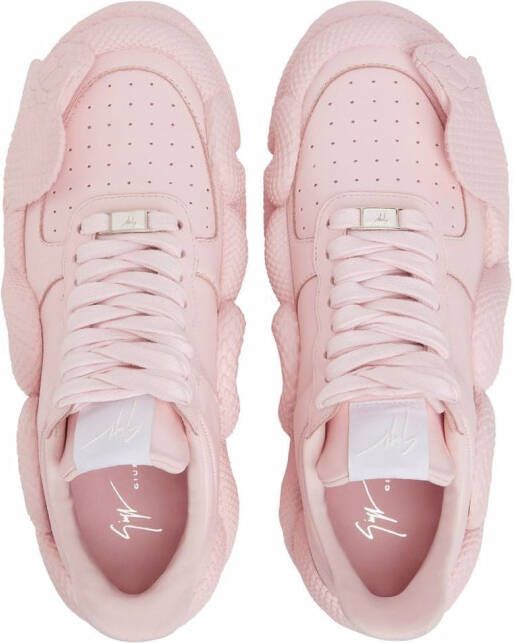 Giuseppe Zanotti Cobras sneakers Roze