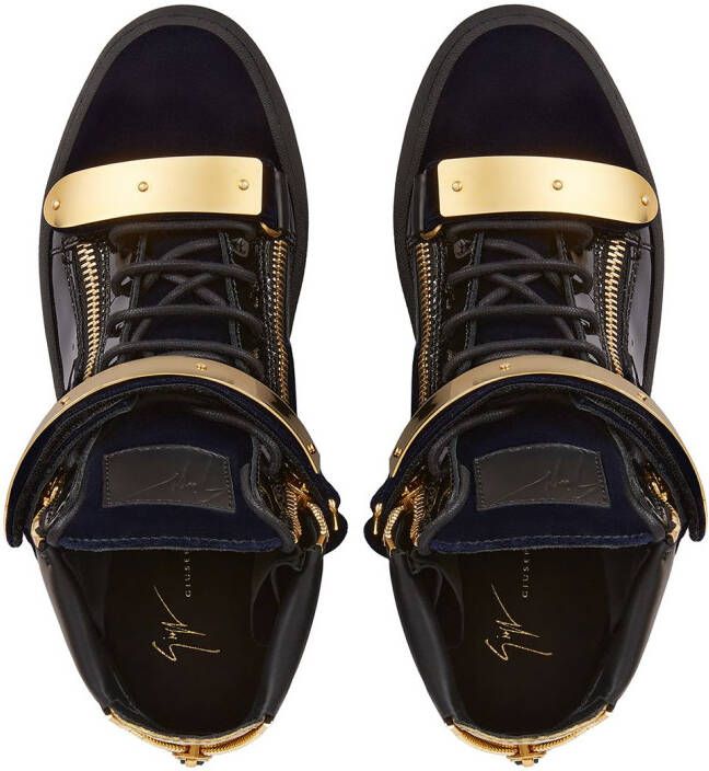 Giuseppe Zanotti Coby high-top sneakers Blauw