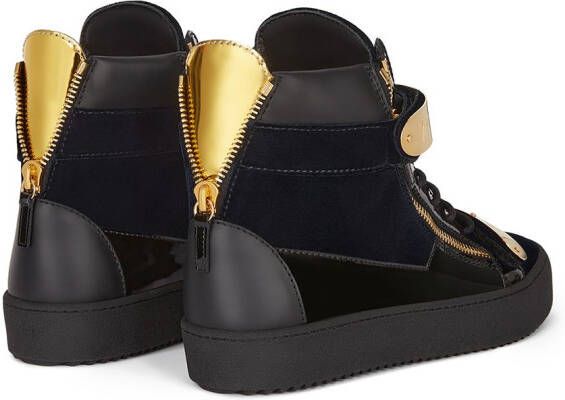 Giuseppe Zanotti Coby high-top sneakers Blauw