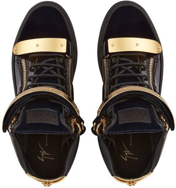 Giuseppe Zanotti Coby high-top sneakers Blauw