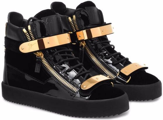 Giuseppe Zanotti Coby high-top sneakers Zwart