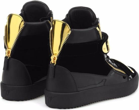 Giuseppe Zanotti Coby high-top sneakers Zwart