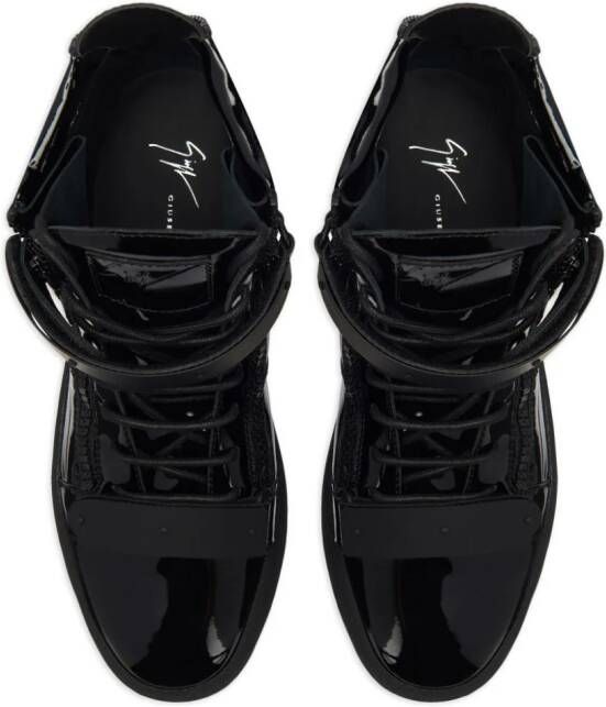 Giuseppe Zanotti Coby high-top sneakers Zwart