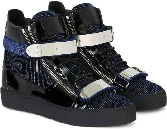 Giuseppe Zanotti Coby low-top sneakers Blauw