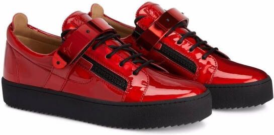 Giuseppe Zanotti Coby low-top sneakers Rood