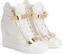 Giuseppe Zanotti Coby sneakers met sleehak Wit - Thumbnail 2