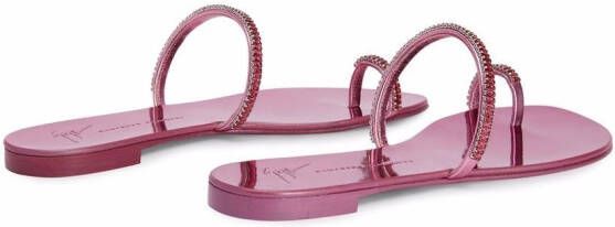 Giuseppe Zanotti Colorful sandalen Roze