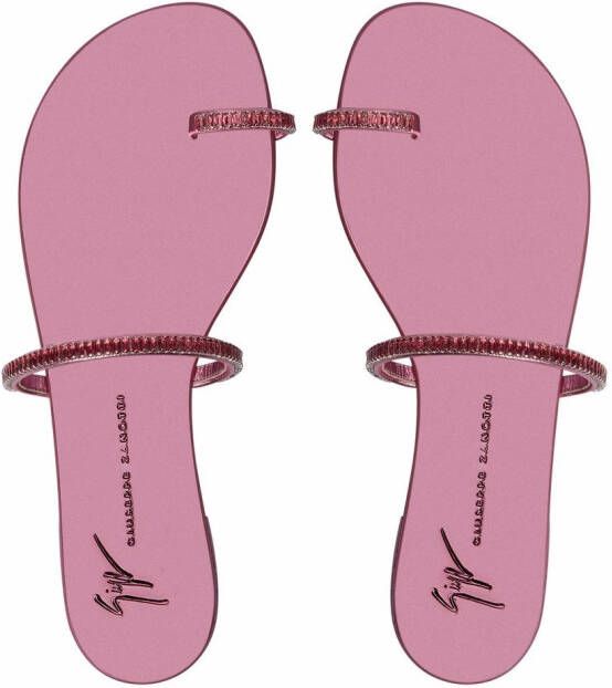 Giuseppe Zanotti Colorful sandalen Roze