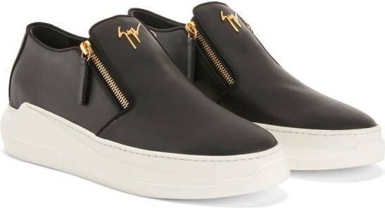 Giuseppe Zanotti Conley slip-on sneakers Zwart