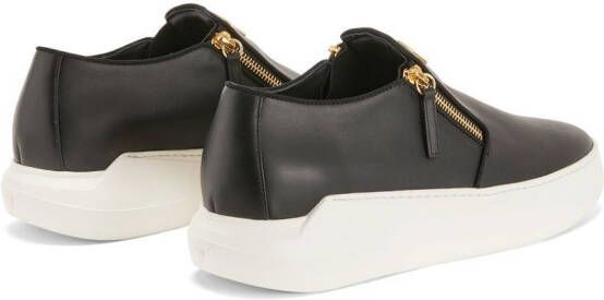 Giuseppe Zanotti Conley slip-on sneakers Zwart