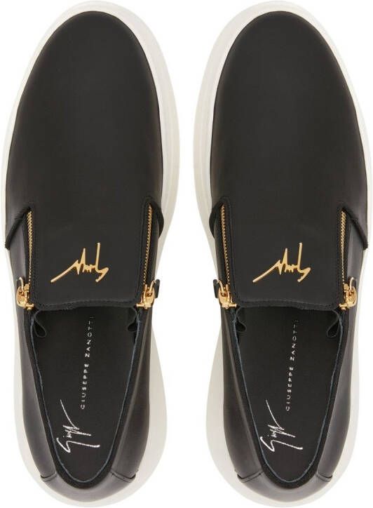 Giuseppe Zanotti Conley slip-on sneakers Zwart