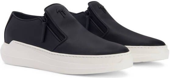 Giuseppe Zanotti Conley slip-on sneakers Zwart