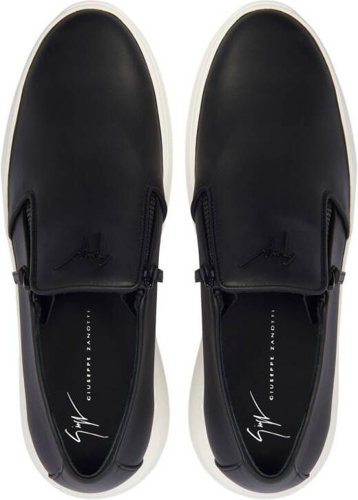 Giuseppe Zanotti Conley slip-on sneakers Zwart