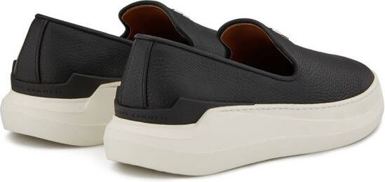 Giuseppe Zanotti Conley sneakers met logo Zwart