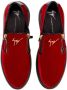 Giuseppe Zanotti Conley sneakers met ritsdetail Rood - Thumbnail 4