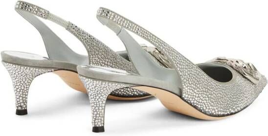 Giuseppe Zanotti Cyprienne pumps Zilver