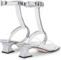 Giuseppe Zanotti Devine sandalen met kristal Zilver - Thumbnail 3