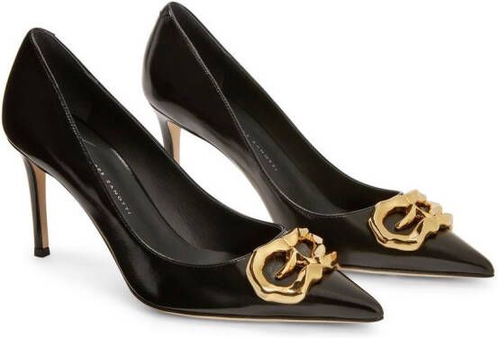 Giuseppe Zanotti Diorite Zali leren pumps Zwart
