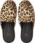 Giuseppe Zanotti Domitille slippers met luipaardprint Bruin - Thumbnail 4