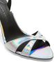 Giuseppe Zanotti Dorotee 90mm iriserende sandalen Zilver - Thumbnail 4