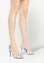Giuseppe Zanotti Dorotee 90mm iriserende sandalen Zilver - Thumbnail 5