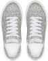 Giuseppe Zanotti Eco-Blabber sneakers met glitter Grijs - Thumbnail 4