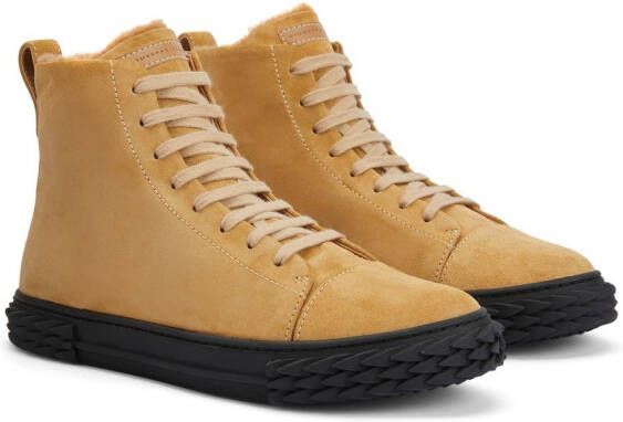 Giuseppe Zanotti Ecoblabber high-top sneakers Bruin