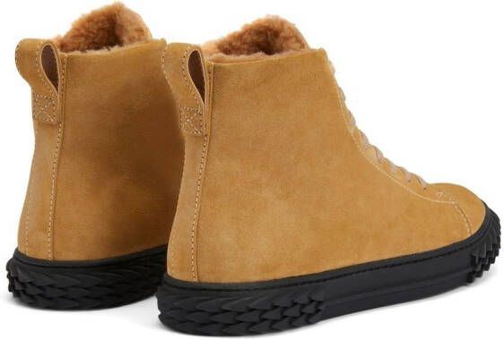 Giuseppe Zanotti Ecoblabber high-top sneakers Bruin