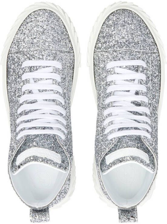 Giuseppe Zanotti Ecoblabber high-top sneakers Zilver