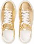 Giuseppe Zanotti Ecoblabber leren sneakers Goud - Thumbnail 4