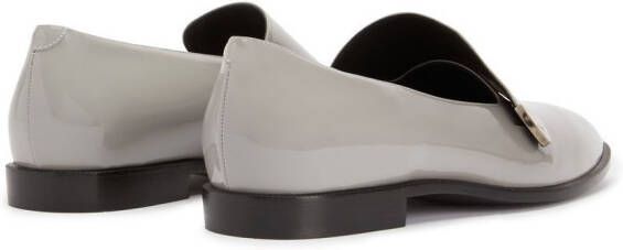 Giuseppe Zanotti Eflam loafers van lakleer Grijs