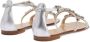 Giuseppe Zanotti Elba sandalen met open neus Zilver - Thumbnail 3