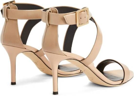 Giuseppe Zanotti Ellie leren sandalen Roze