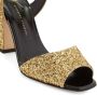 Giuseppe Zanotti Emmanuelle sandalen met glitter Goud - Thumbnail 4