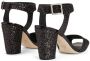 Giuseppe Zanotti Emmanuelle sandalen met glitter Zwart - Thumbnail 3