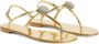 Giuseppe Zanotti Emmy Lou sandalen met kristallen Goud - Thumbnail 2