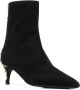 Giuseppe Zanotti Enkellaarzen met luipaardprint Zwart - Thumbnail 2