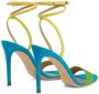 Giuseppe Zanotti Erwan stiletto sandalen Groen - Thumbnail 3