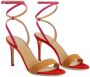 Giuseppe Zanotti Erwan suède sandalen Rood - Thumbnail 2