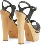 Giuseppe Zanotti Fanny sandalen met plateauzool Zwart - Thumbnail 3