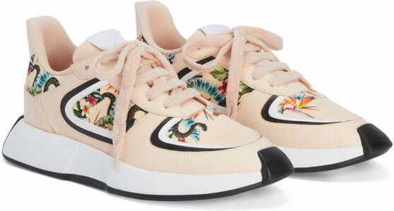 Giuseppe Zanotti Ferox low-top sneakers Roze