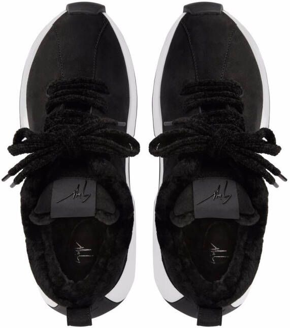 Giuseppe Zanotti Ferox low-top sneakers Zwart