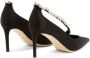 Giuseppe Zanotti Filipa pumps verfraaid met kristallen Zwart - Thumbnail 3