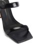 Giuseppe Zanotti 85 mm Flaminia leren sandalen Zwart - Thumbnail 4
