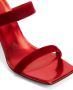 Giuseppe Zanotti Flaminia fluwelen muiltjes Rood - Thumbnail 4