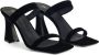 Giuseppe Zanotti Flaminia fluwelen sandalen Zwart - Thumbnail 2