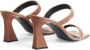 Giuseppe Zanotti Flaminia fluwelen sandalen Bruin - Thumbnail 3