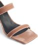 Giuseppe Zanotti Flaminia fluwelen sandalen Bruin - Thumbnail 4