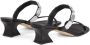 Giuseppe Zanotti Flaminia leren sandalen Zwart - Thumbnail 3