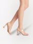 Giuseppe Zanotti Flaminia plexi sandalen Beige - Thumbnail 4